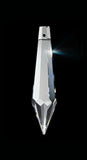 Clear Icicle Chandelier Crystals, Asfour Lead Crystal #424 Pack of 5 - Chandelier Design
