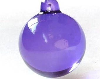 Smooth Violet Ball Chandelier Crystal Suncatcher - ChandelierDesign