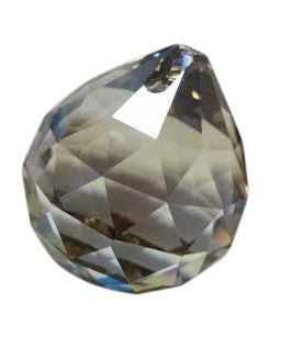 Satin Gray Lead Crystal Ball Chandelier Crystals, Asfour #701 Prism - ChandelierDesign