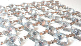 Silver Chandelier Crystal Garland Yard of Prisms - ChandelierDesign