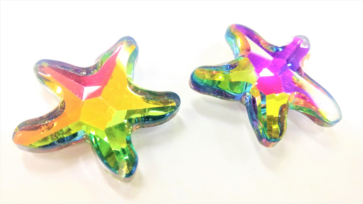 Vitrail Rainbow Starfish 38mm Chandelier Crystals Prism