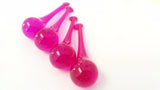 Fuchsia Pink Raindrop Chandelier Crystals, Pack of 5 - ChandelierDesign