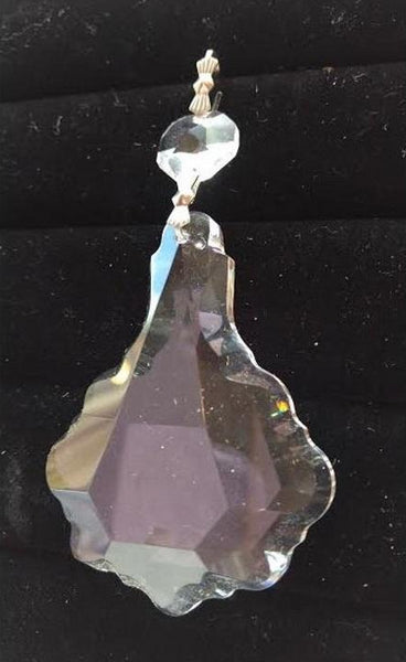 Clear Pendalogue Chandelier Crystals Ornament, Asfour Lead