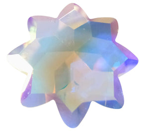 Iridescent AB Star 38mm Chandelier Crystals, Pack of 5 - ChandelierDesign