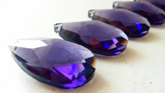 Amethyst Purple 38mm Teardrops Chandelier Crystals - ChandelierDesign