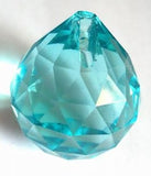 Light Aqua French Cut Chandelier Crystals Pack of 5 - ChandelierDesign