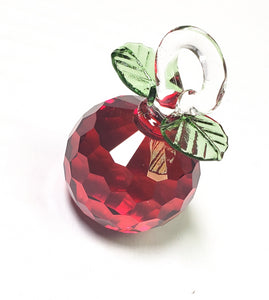 Murano Style Glass Apples for Chandeliers 30mm Fruit Ornaments - ChandelierDesign