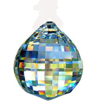 Clear Disco Ball Chandelier Crystals, Asfour 30% Lead Crystal #740 - ChandelierDesign