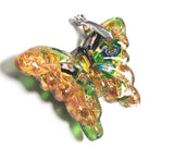 Glass Lampwork Butterfly Pendants - ChandelierDesign