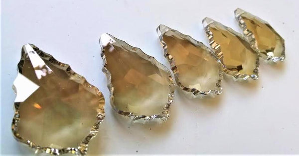 Champagne (Light Honey) French Cut Chandelier Crystals, Asfour