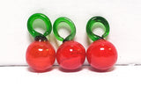 Murano Style Glass Cherries for Chandeliers, 20mm Cherry Fruit Ornaments - ChandelierDesign