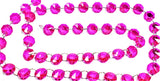 Fuchsia Pink Yard Chandelier Crystals Garland - Ring Connectors - ChandelierDesign