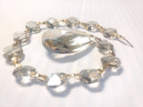 Champagne Teardrop Ornament, Suncatcher Chandelier Crystals
