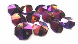 Golden Plum 14mm Octagon Beads Chandelier Crystals 2 Holes - ChandelierDesign