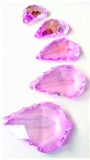 Lilac French Cut Chandelier Crystals Pack of 5 - ChandelierDesign