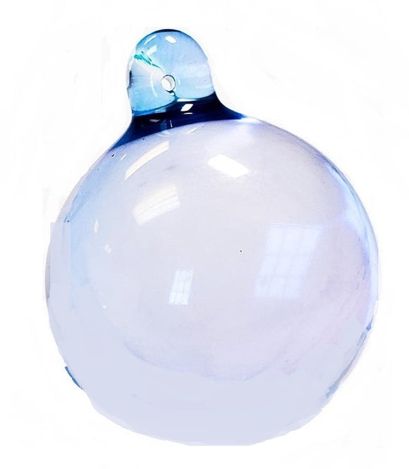 Light Blue Smooth Ball Chandelier Crystals - ChandelierDesign