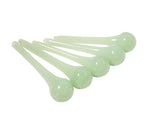 Opaline Jadeite Green 60mm Raindrop Chandelier Crystals, Pack of 5 - Chandelier Design