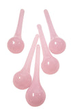 Opaline Pink 60mm Raindrop Chandelier Crystals, Pack of 5 - Chandelier Design