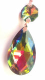 Vitrail Rainbow Teardrop Chandelier Crystals Ornaments, Pack of 5 - ChandelierDesign
