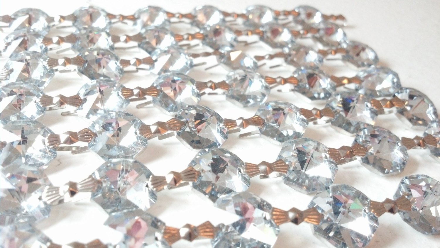 Silver Chandelier Crystal Garland Yard – ChandelierDesign, image size:1500x846