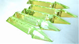 Spring Green Spear Chandelier Crystals, Pack of 5 - ChandelierDesign