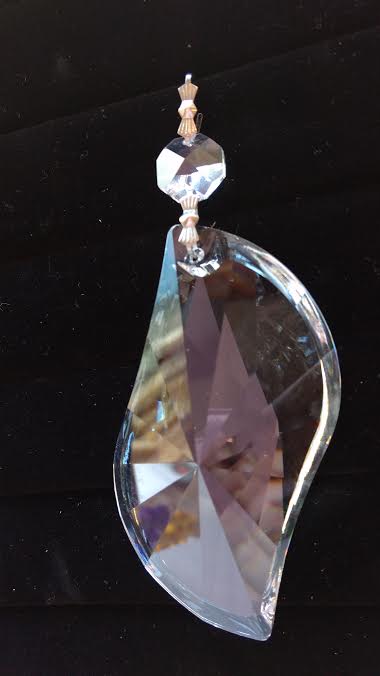 Clear S-Shape Chandelier Crystals Ornament,, Asfour Lead Crystal #922 - ChandelierDesign