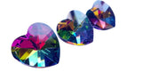 Vitrail Rainbow Heart Chandelier Crystals Pack of 5 - ChandelierDesign