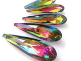 Vitrail Rainbow Long Teardrop Chandelier Crystals Pendants, Pack of 5 - ChandelierDesign