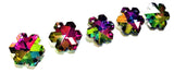 Vitrail Rainbow Snowflake Chandelier Crystals, 20mm Pendants Pack of 5 - ChandelierDesign