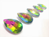 Vitrail Rainbow Teardrop Chandelier Crystals, Pack of 5 - ChandelierDesign